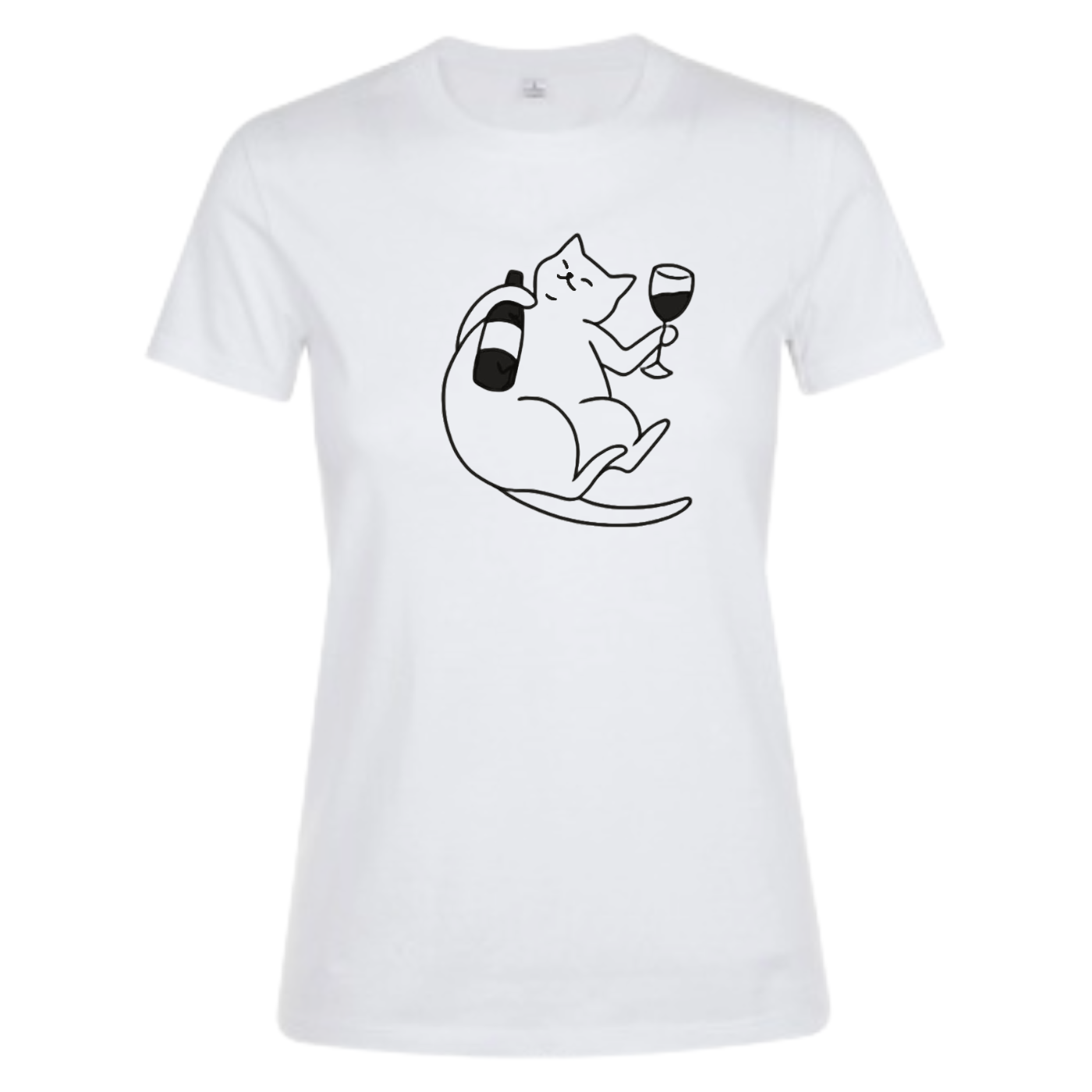 Wine Cat - Naiste t-särk - Regent