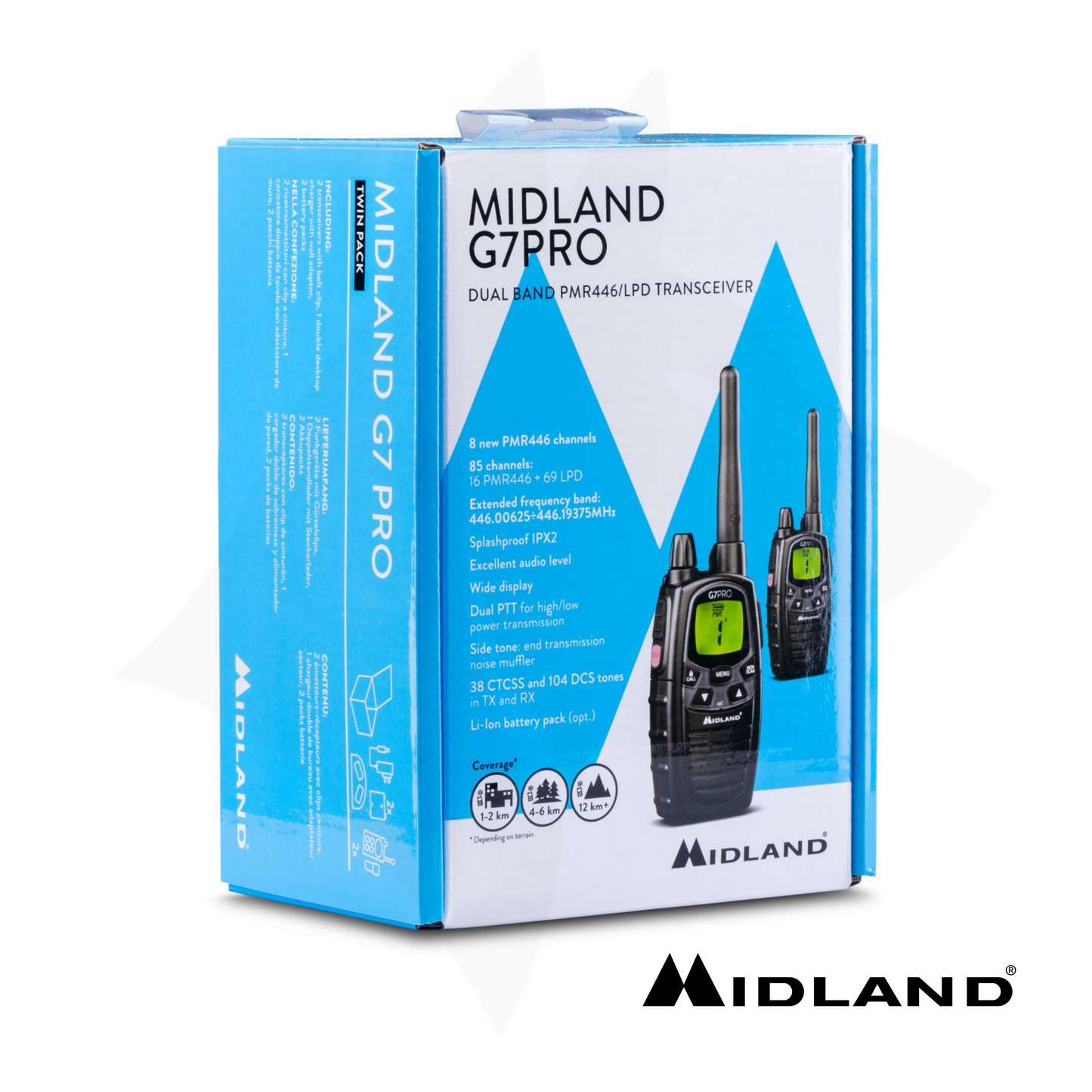 Midland G7 Pro Walkie Talkie - Double