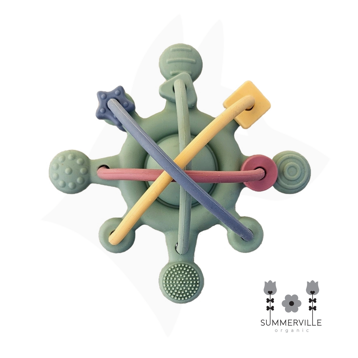 Summerville organic silikoonist aktiivsusmänguasi - Cameo Green