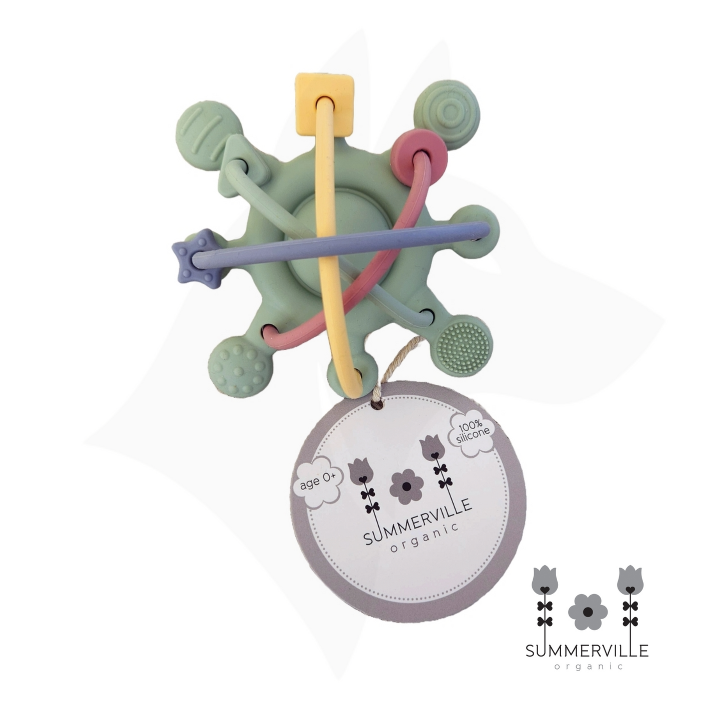 Summerville organic silikoonist aktiivsusmänguasi - Cameo Green