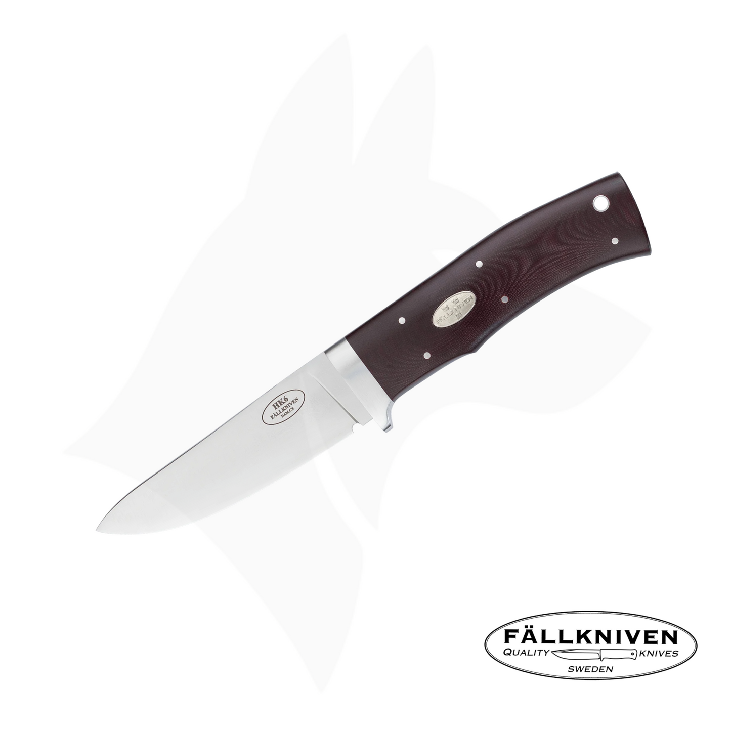 HK6cxLmm – CowryX damascus steel (Maroon Micarta)
