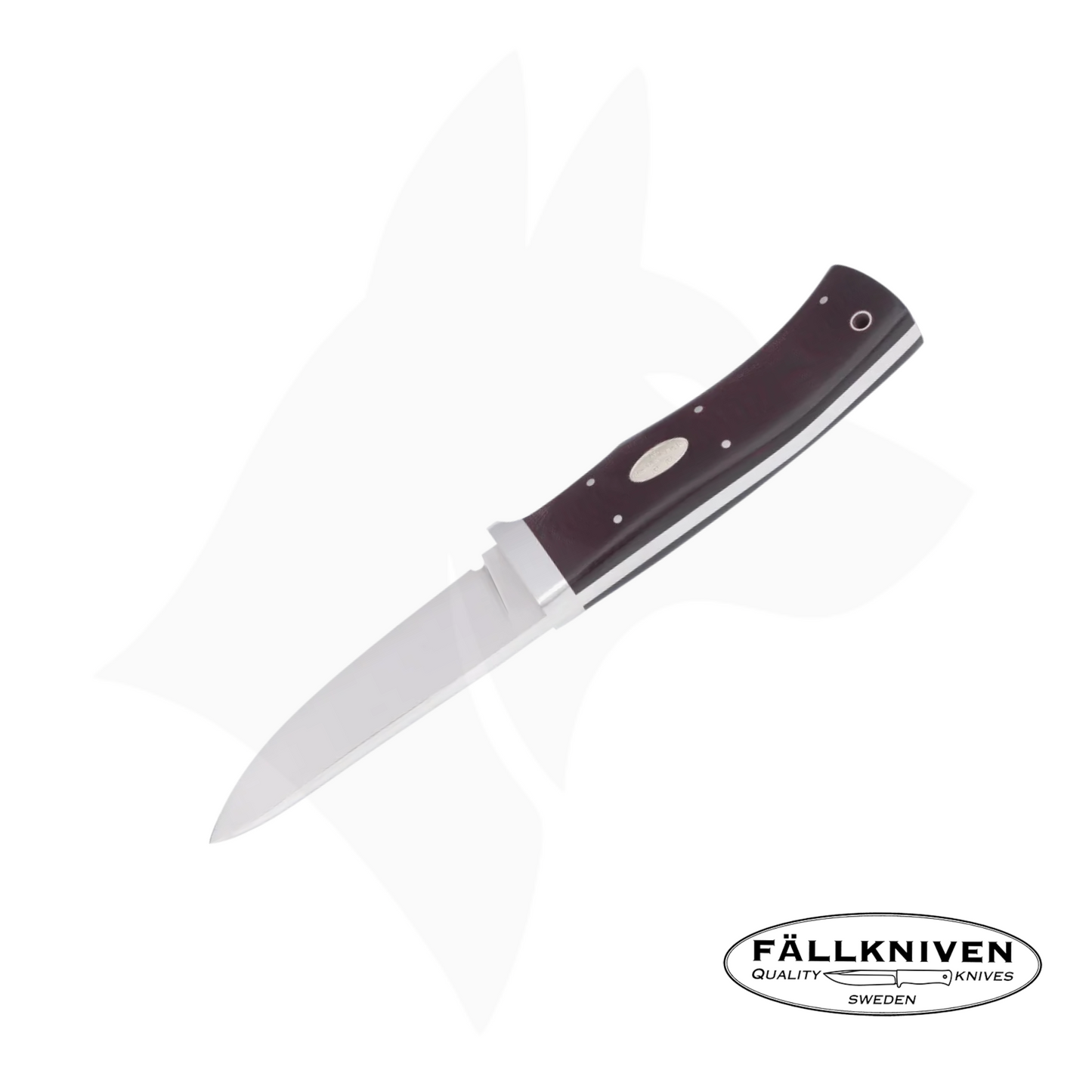 HK6cxLmm – CowryX damascus steel (Maroon Micarta)