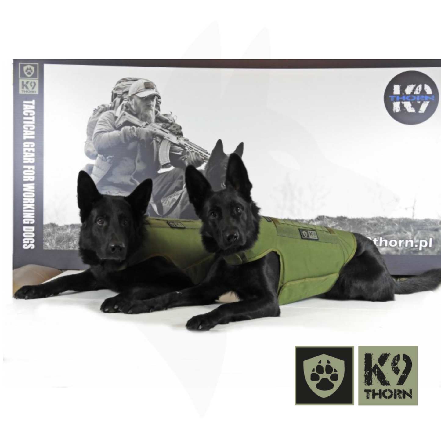 K9 Thorn IIIA klassi ballistiline vest koerale