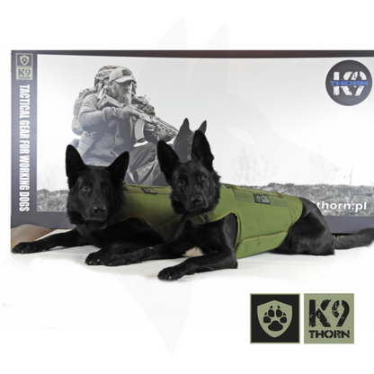 K9 Thorn IIIA klassi ballistiline vest koerale
