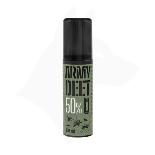 Army DEET 50% sprei puukide, sääskede ja kihulaste vastu - 100 ml