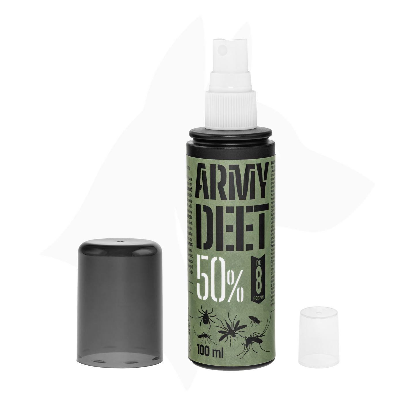 Army DEET 50% sprei puukide, sääskede ja kihulaste vastu - 100 ml